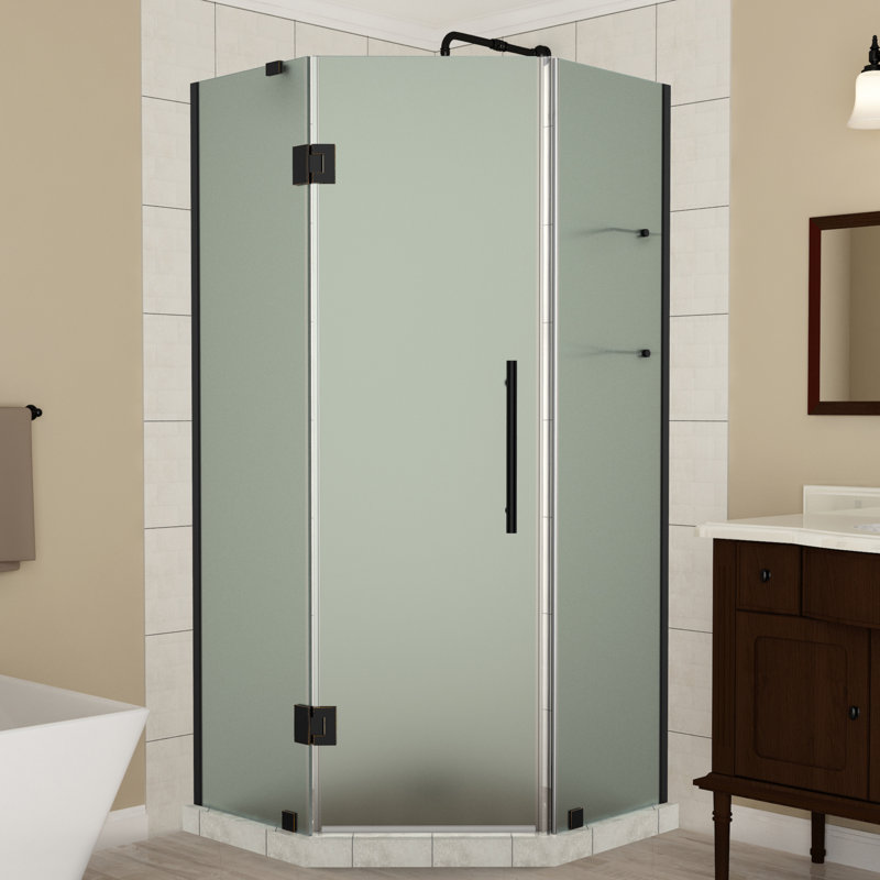 Aston Merrick GS 36" x 72" NeoAngle Hinged Shower Enclosure Wayfair